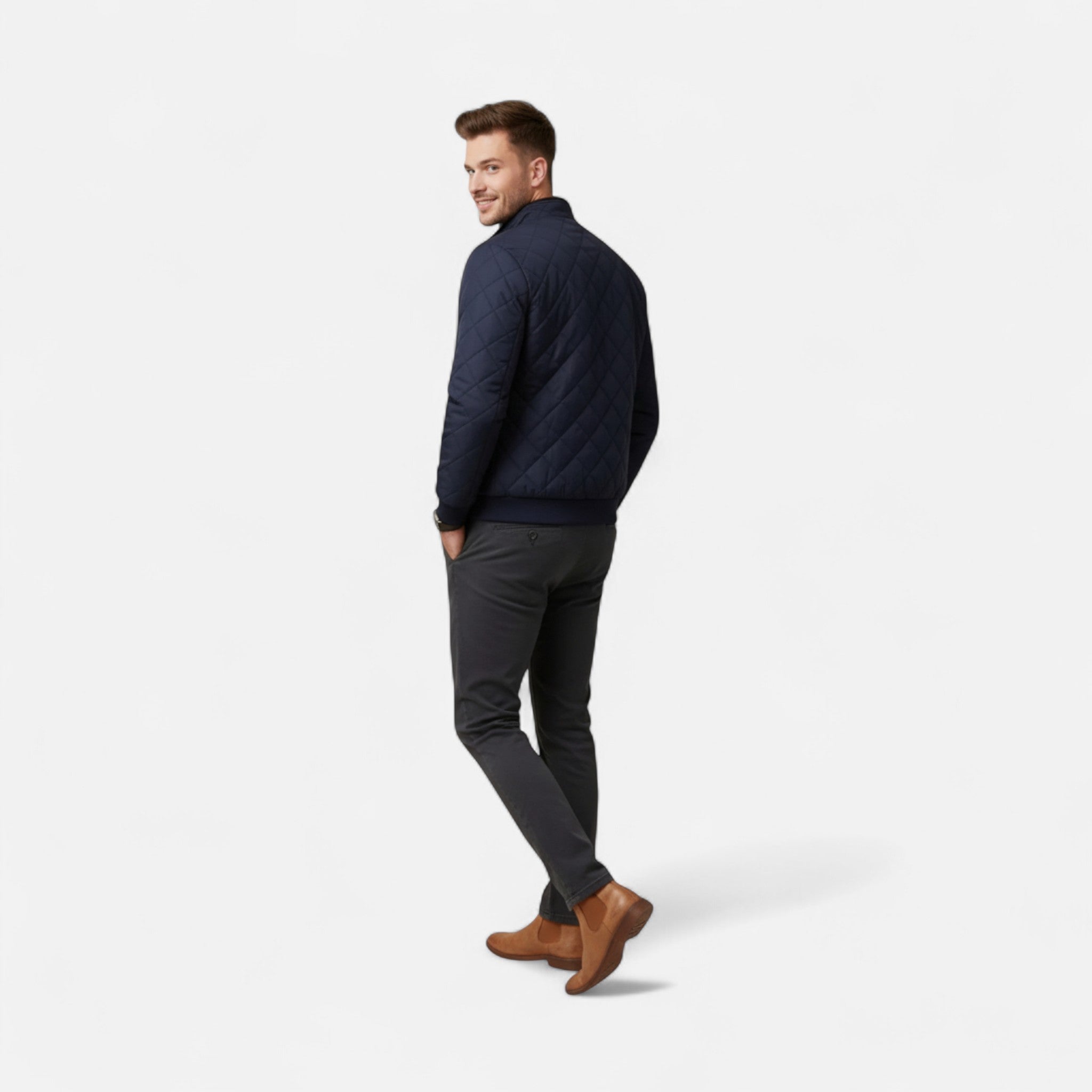 Renvieri | Manteau Hiver Homme – Chaleur Intemporelle Doublée Polaire