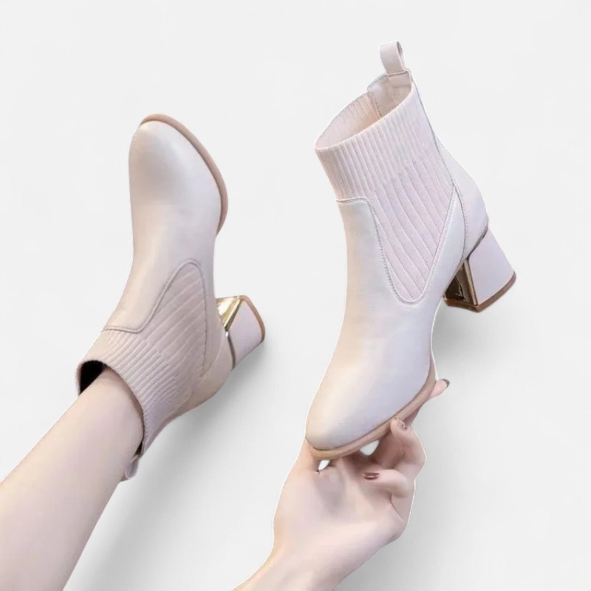 Renvieri | Bottines en Cuir Synthétique – Finesse Contemporaine