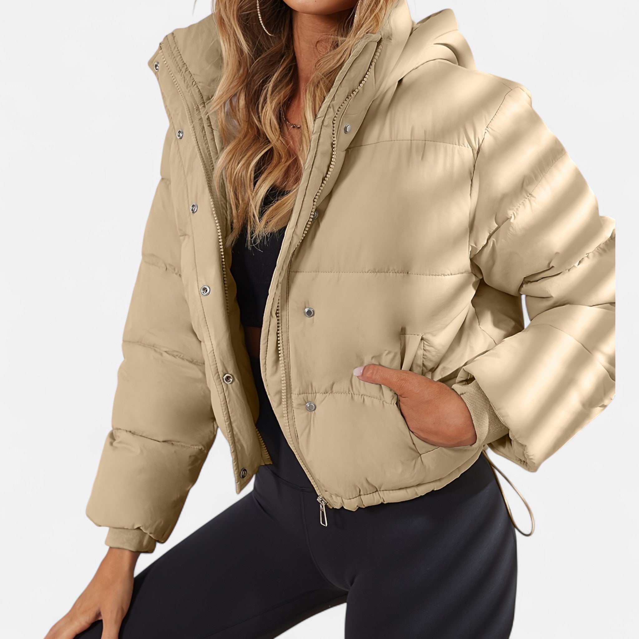 Renvieri | Doudoune Courte Femme – Élégance Contemporaine et Chaleur Légère