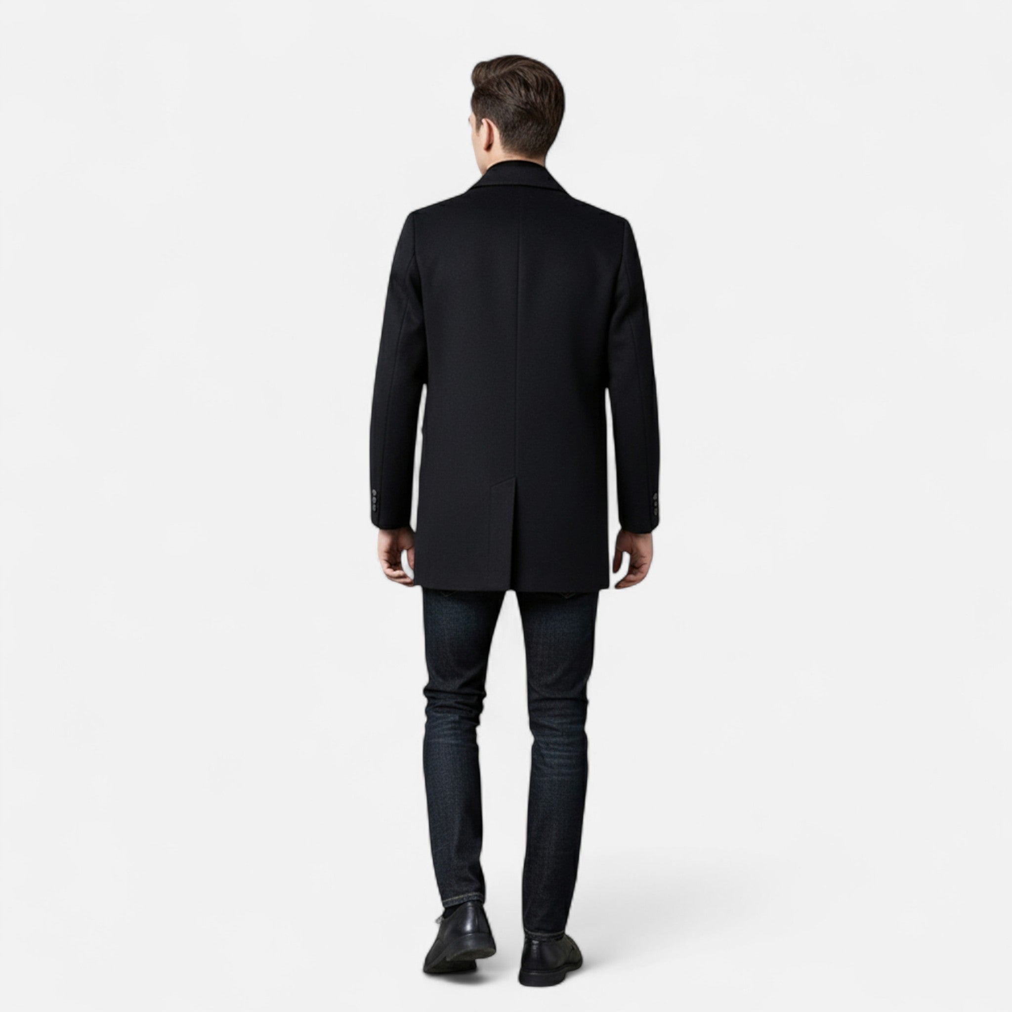 Renvieri | Trench-Classique Homme – Sobriété et Élégance Urbaine