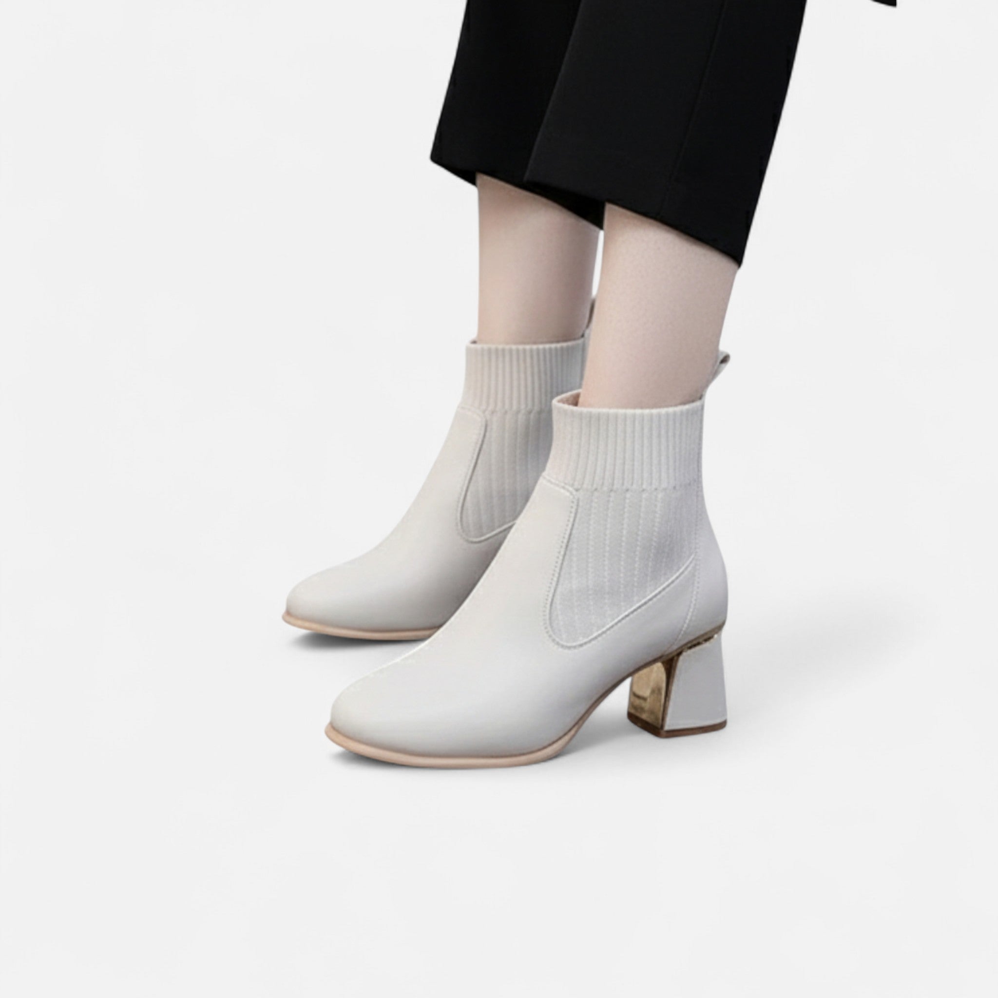 Renvieri | Bottines en Cuir Synthétique – Finesse Contemporaine