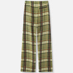 Renvieri | Pantalon Large à Carreaux – Élégance Britannique