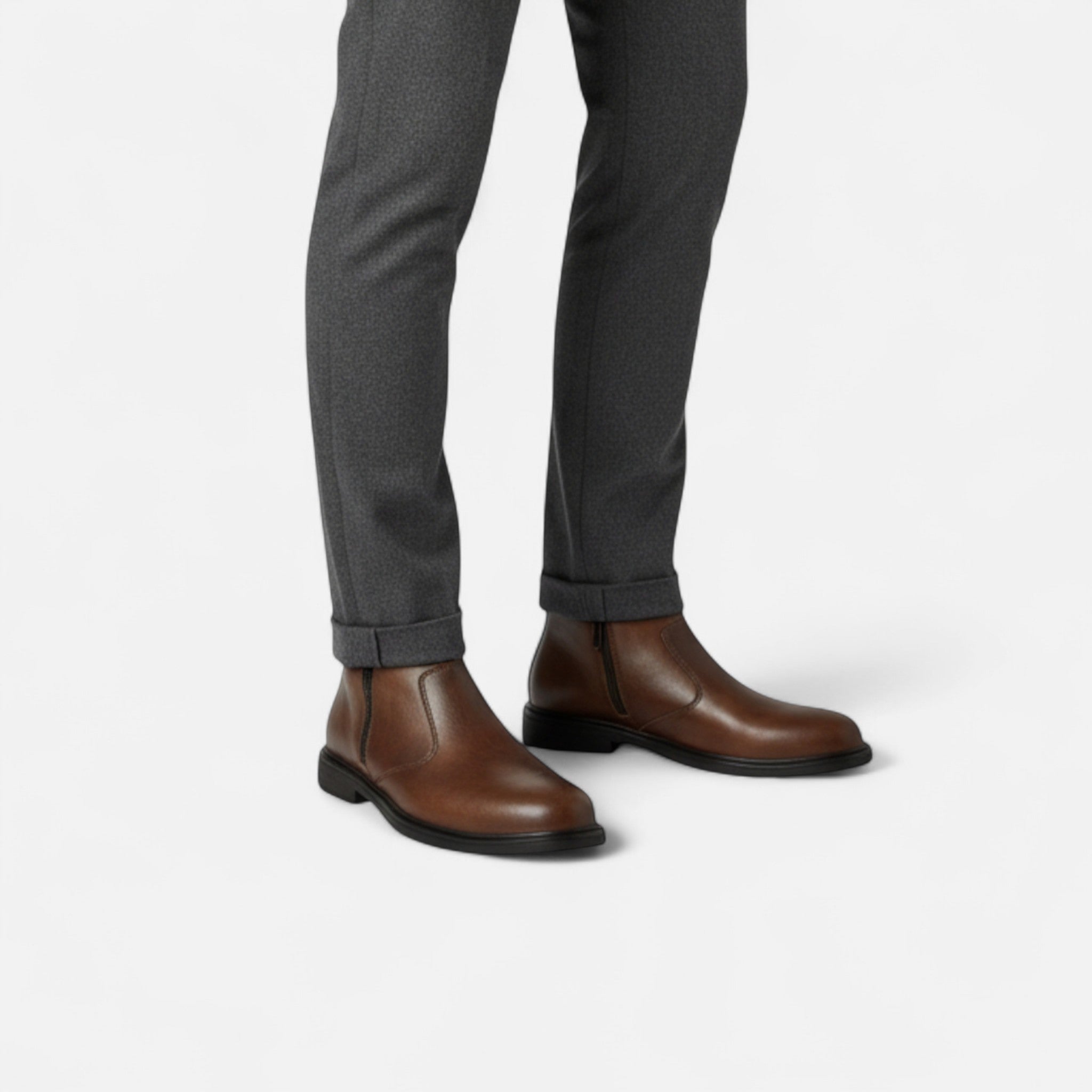 Renvieri | Chaussures Business à Glissière – Élégance Polyvalente