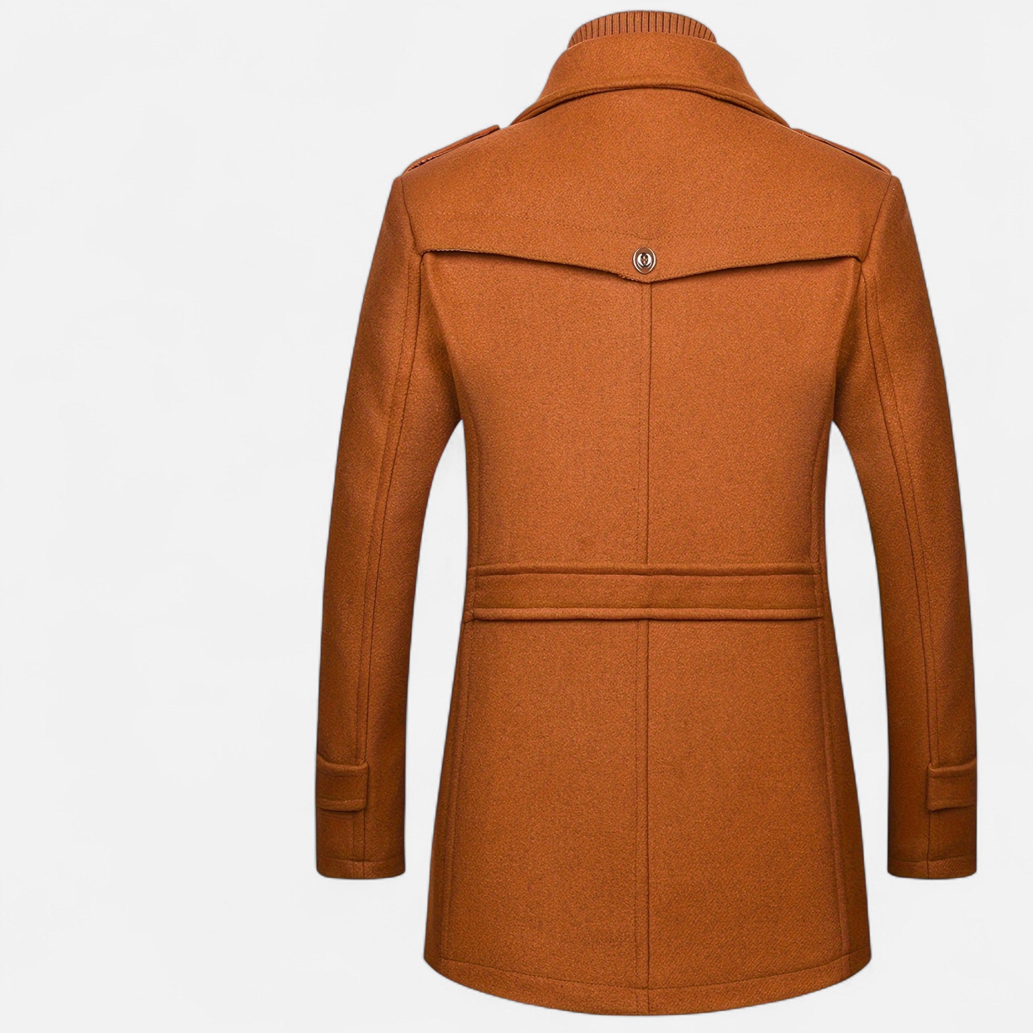 Renvieri | Manteau Croisé Homme – Étoffe Tweed et Allure Héritage