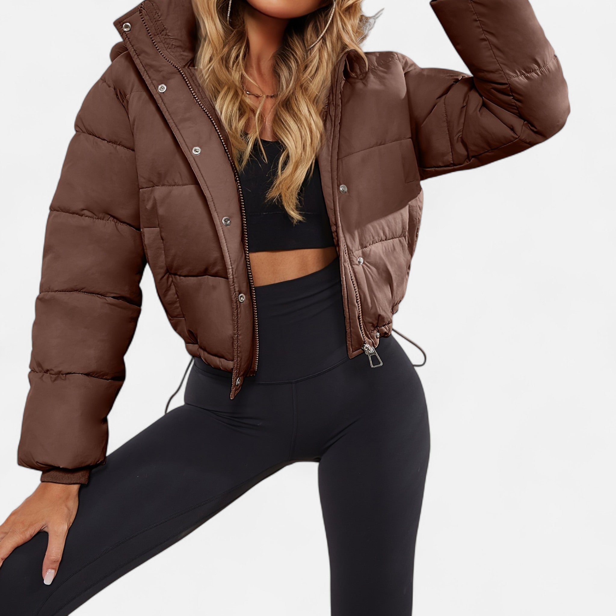 Renvieri | Doudoune Courte Femme – Élégance Contemporaine et Chaleur Légère