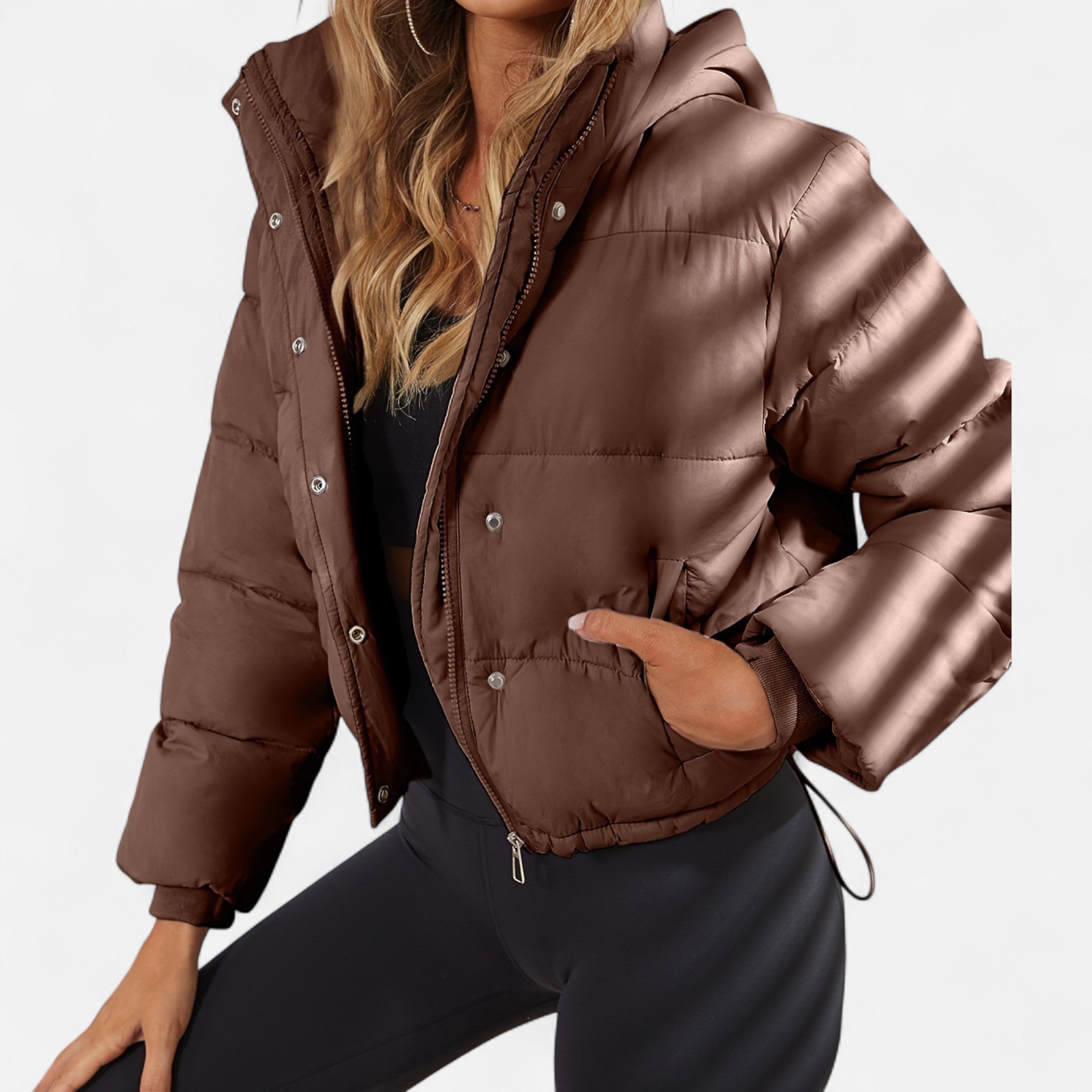 Renvieri | Doudoune Courte Femme – Élégance Contemporaine et Chaleur Légère