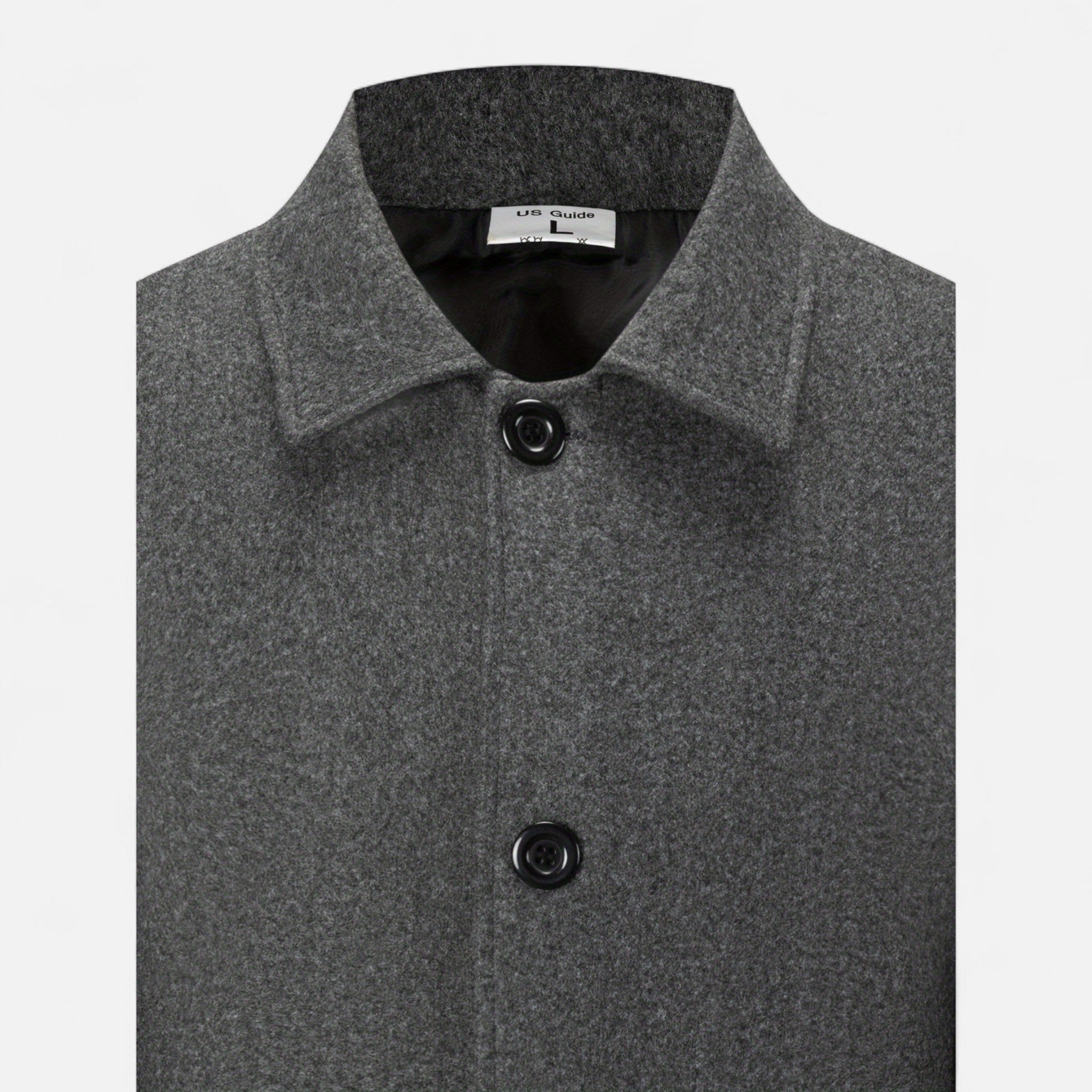 Renvieri | Trench-Classique Homme – Sobriété et Élégance Urbaine