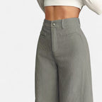 Renvieri | Pantalon Large Taille Haute – Allure Architecturale