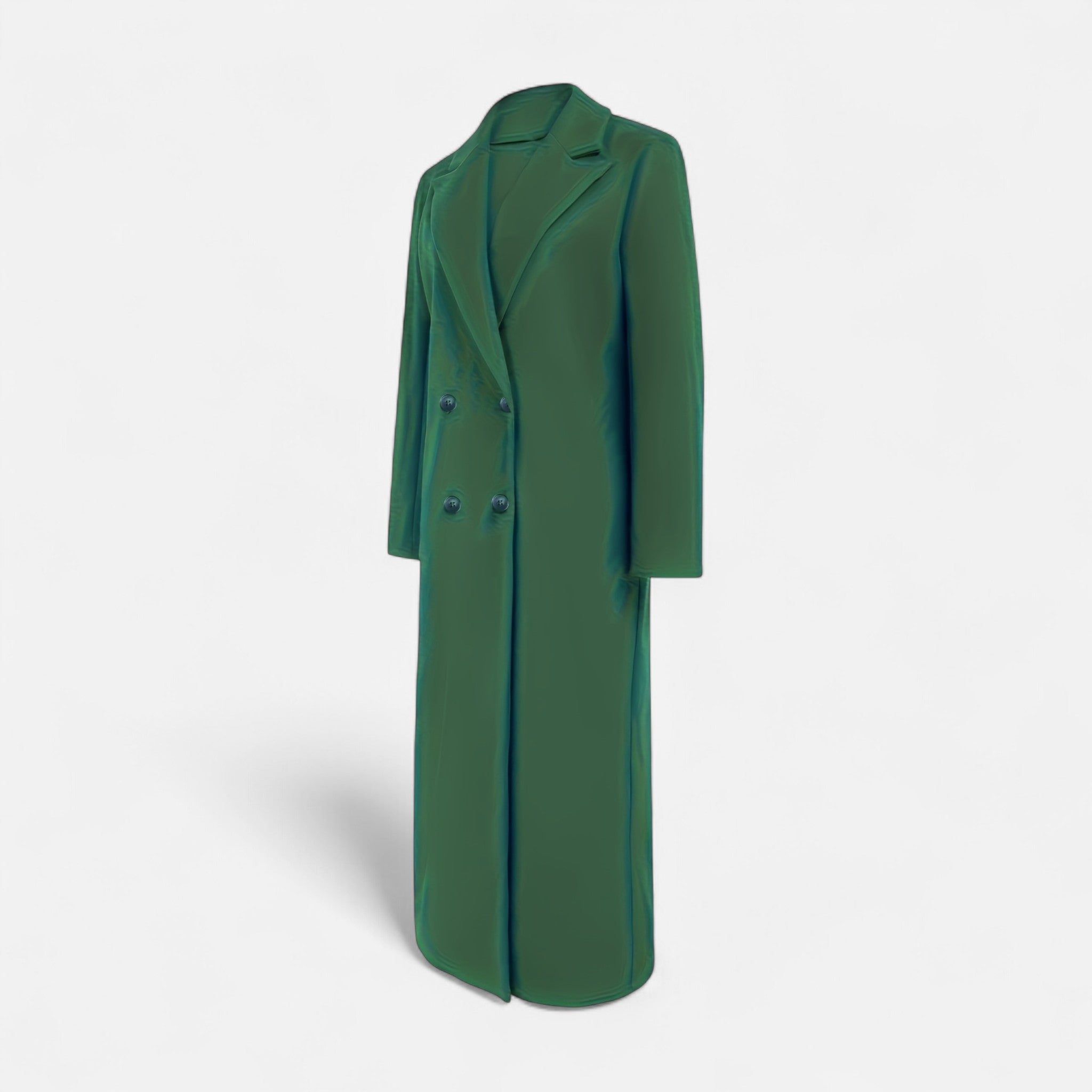 Renvieri | Trench Long Femme – Élégance Hivernale à Double Boutonnage