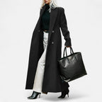 Renvieri | Trench Long Femme – Élégance Hivernale à Double Boutonnage