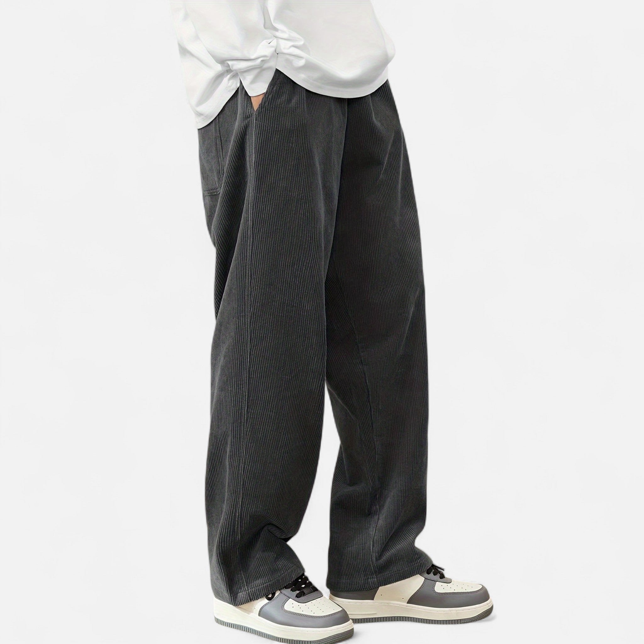 Renvieri | Pantalon Cargo en Velours – Esprit Héritage