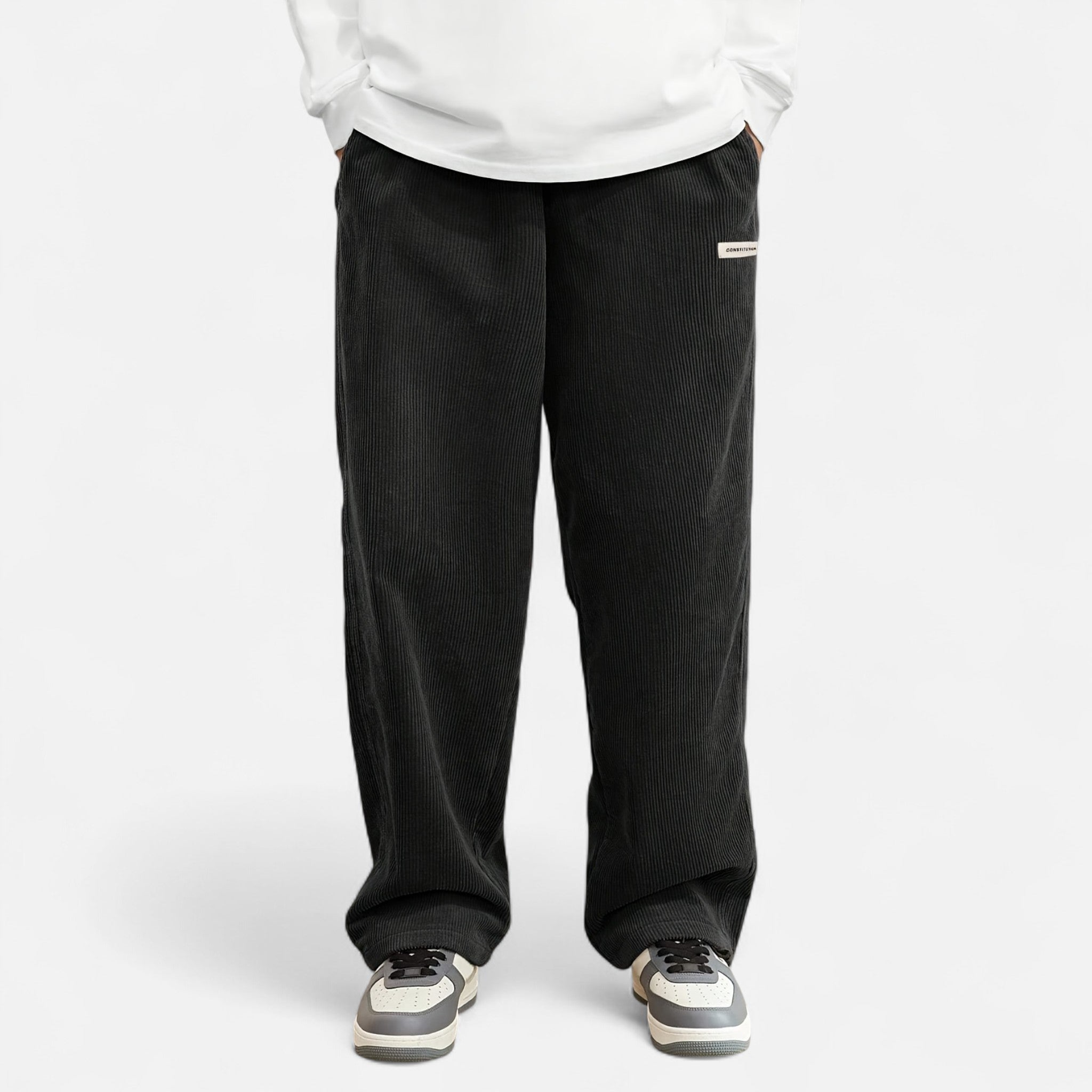 Renvieri | Pantalon Cargo en Velours – Esprit Héritage