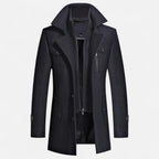 Renvieri | Manteau Croisé Homme – Étoffe Tweed et Allure Héritage