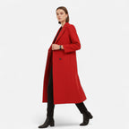 Renvieri | Trench Long Femme – Élégance Hivernale à Double Boutonnage