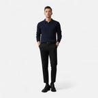 Renvieri | Pull Col Polo – Élégance Décontractée