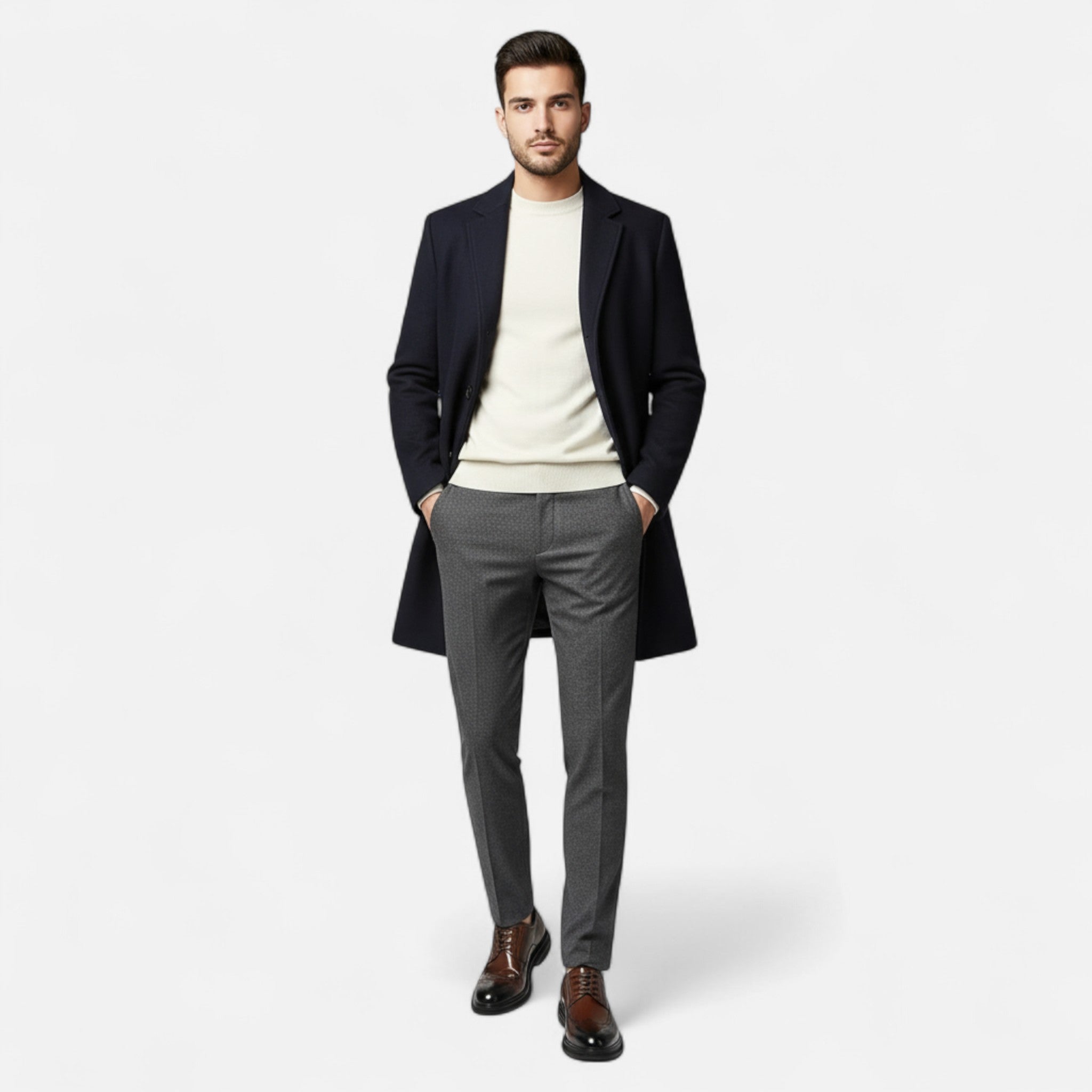 Renvieri | Richelieus en Cuir Sculpté – Héritage d’Excellence