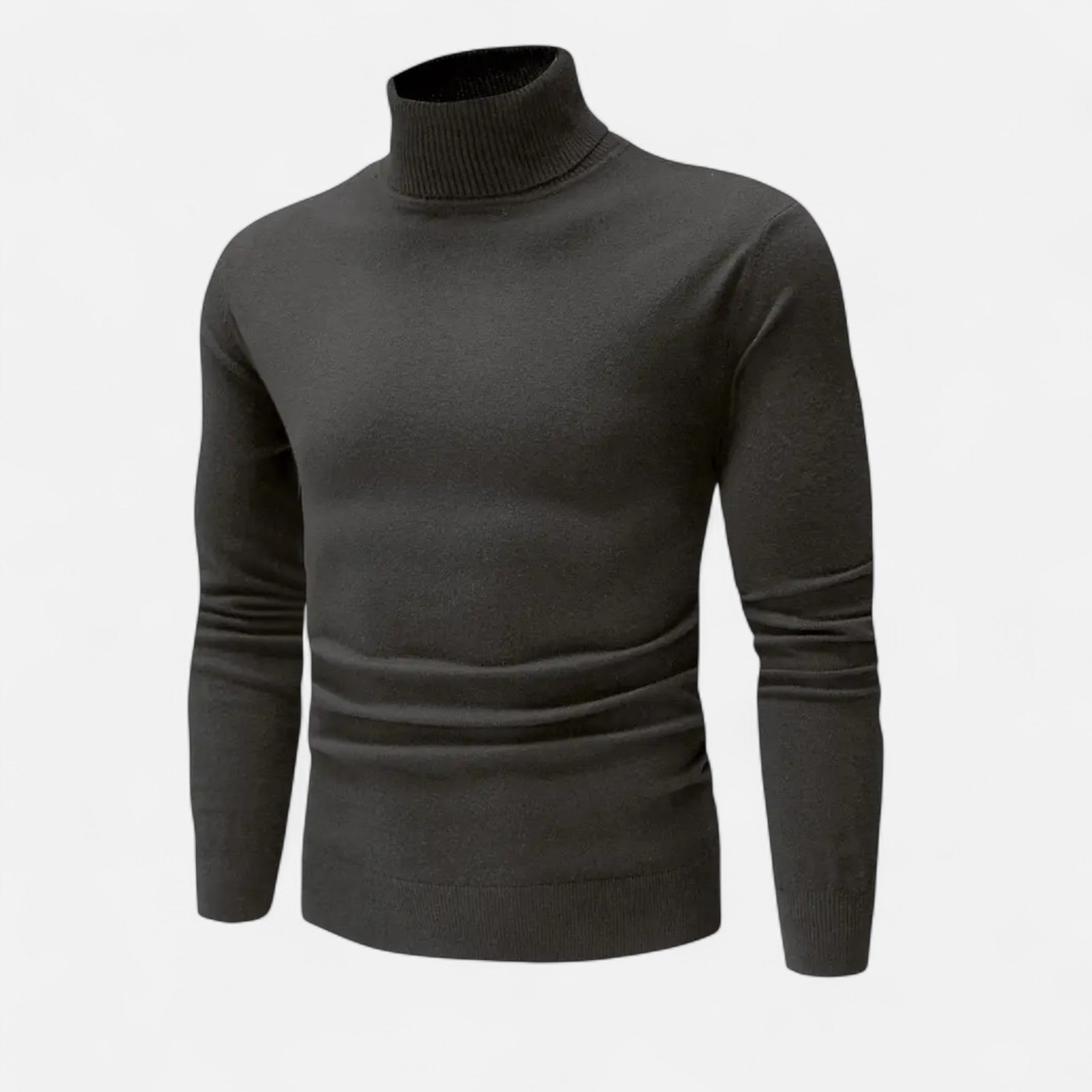 Renvieri | Col Roulé pour Homme – Sobriété d’Hiver