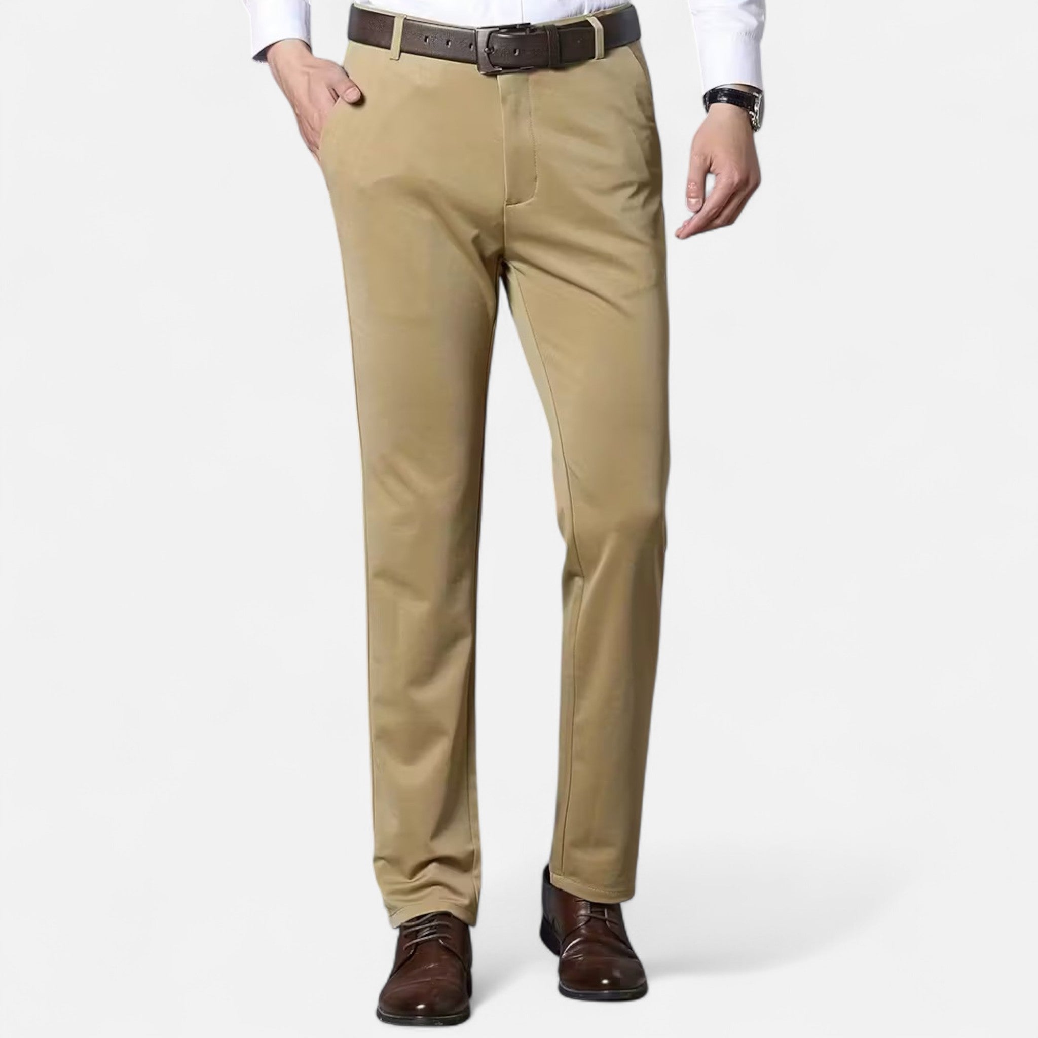 Renvieri | Pantalon de Costume Classique – Élégance Formelle