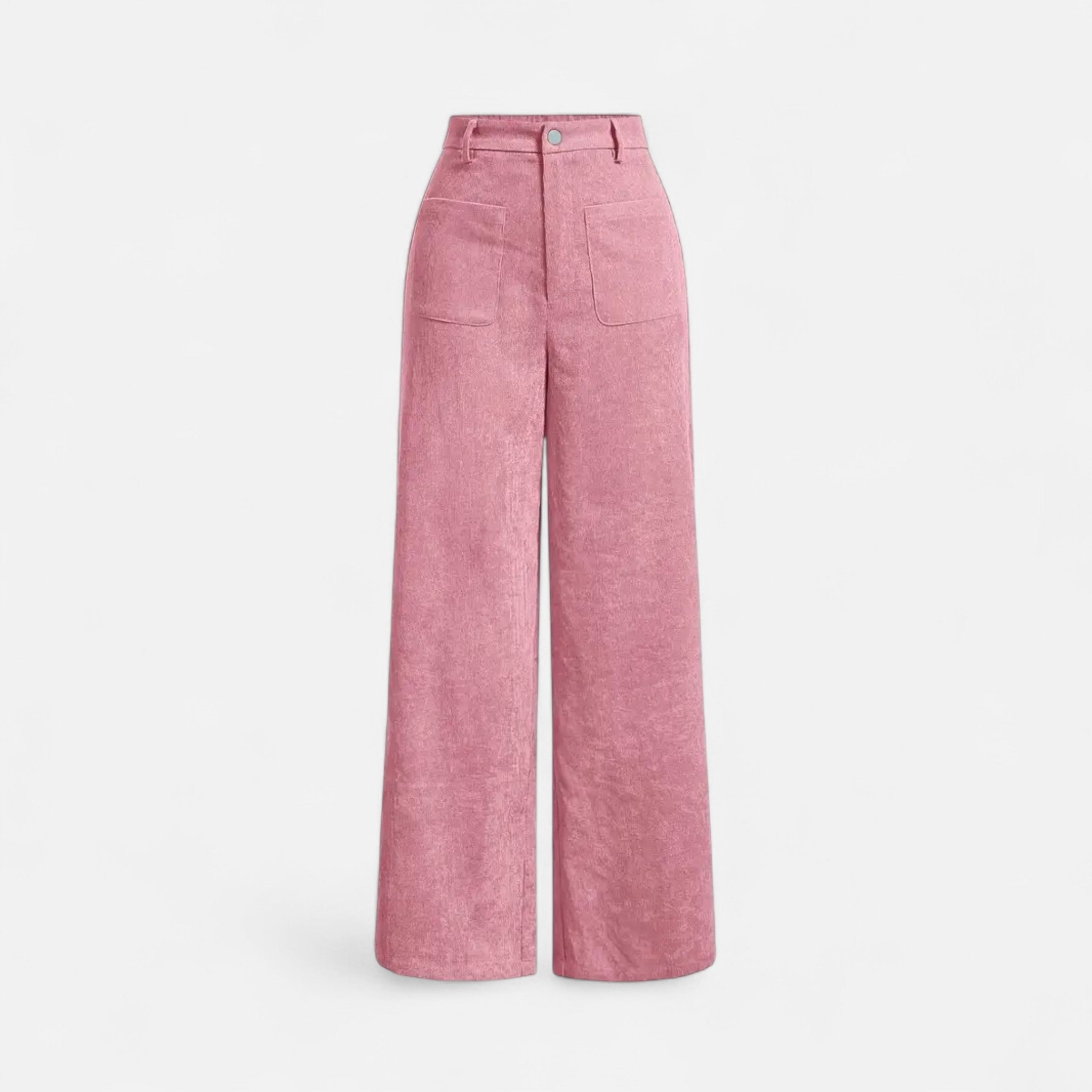 Renvieri | Pantalon Droit en Velours – Élégance Intemporelle