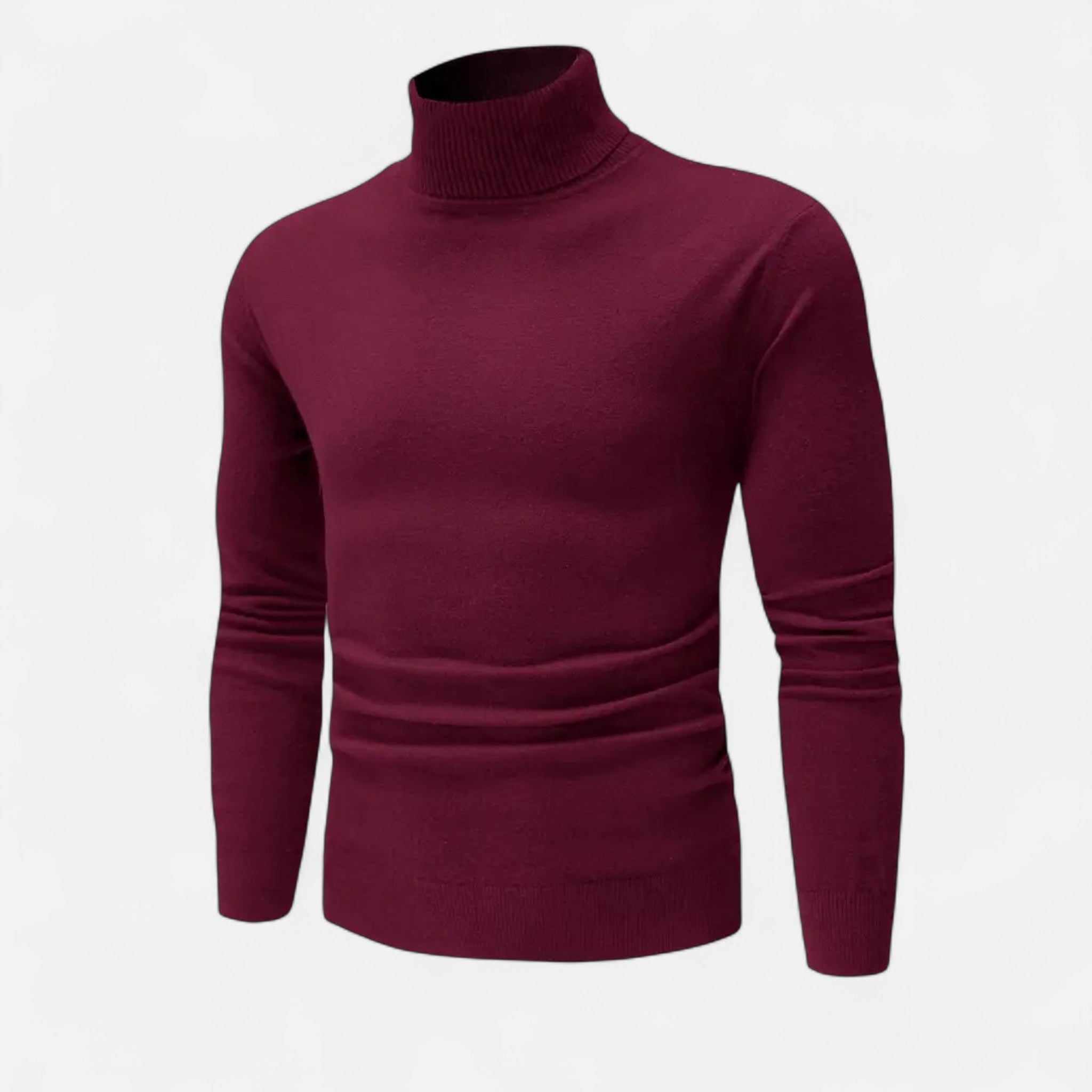 Renvieri | Col Roulé pour Homme – Sobriété d’Hiver