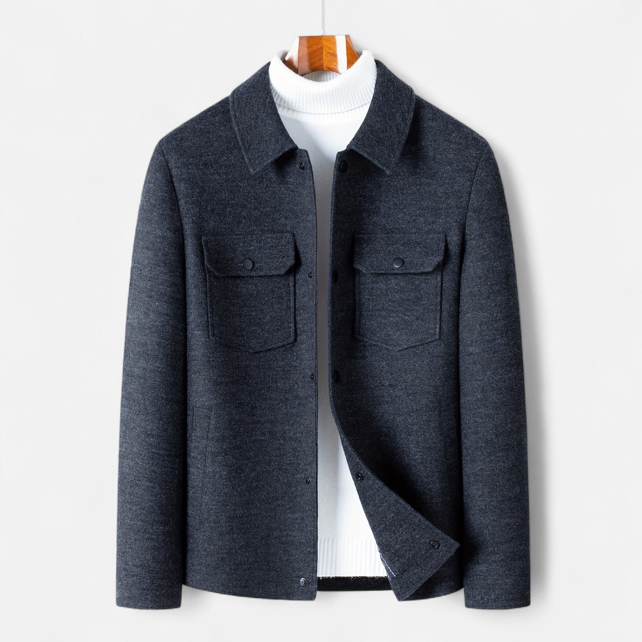 Renvieri | Veste Courte Homme – Étoffe Marine et Esprit Héritage