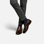 Renvieri | Mocassins en Cuir Véritable – Distinction Anglaise