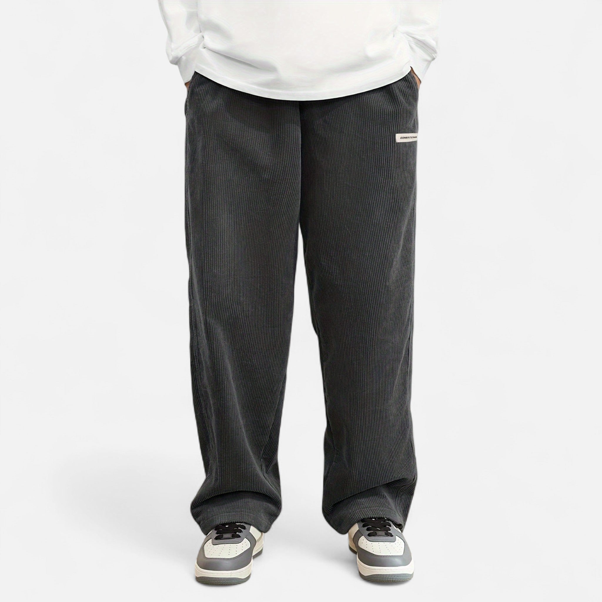 Renvieri | Pantalon Cargo en Velours – Esprit Héritage