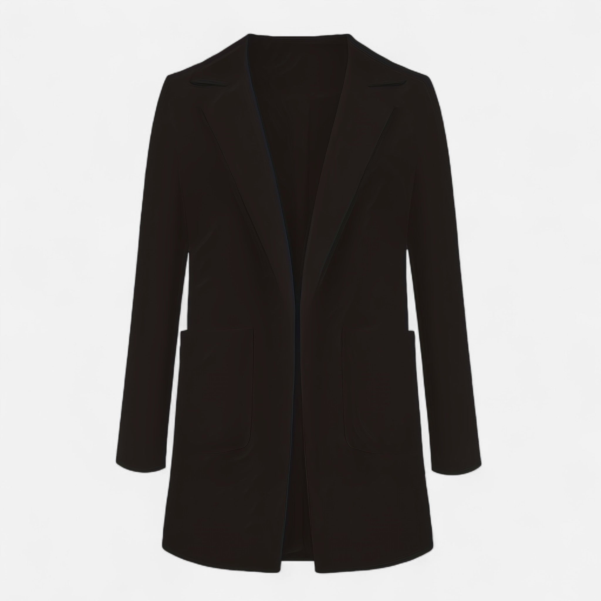 Renvieri | Blazer Croisé Bleu Poudré – Élégance Moderne