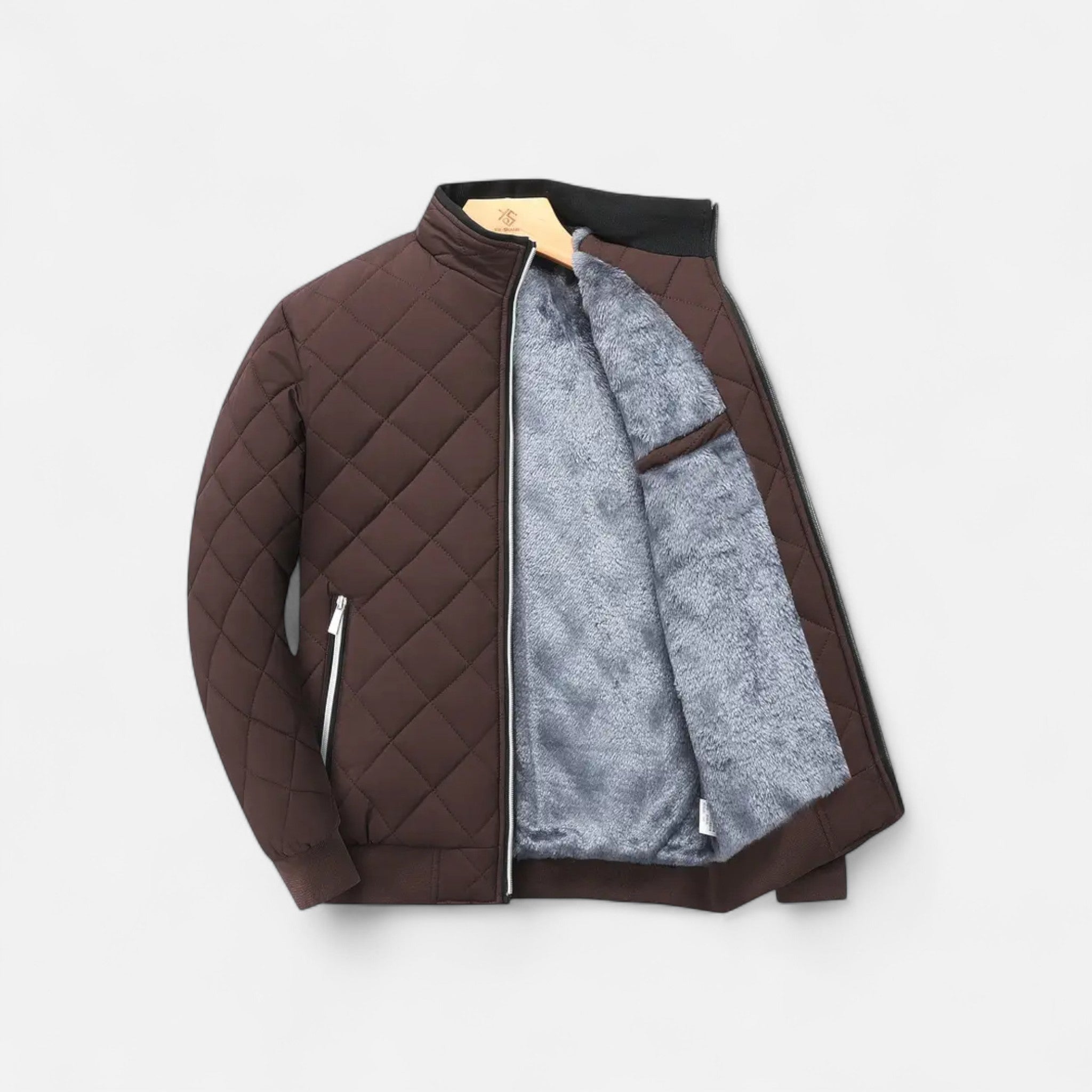 Renvieri | Manteau Hiver Homme – Chaleur Intemporelle Doublée Polaire