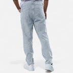 Renvieri | Jean Droit Noir Délavé – Force et Élégance