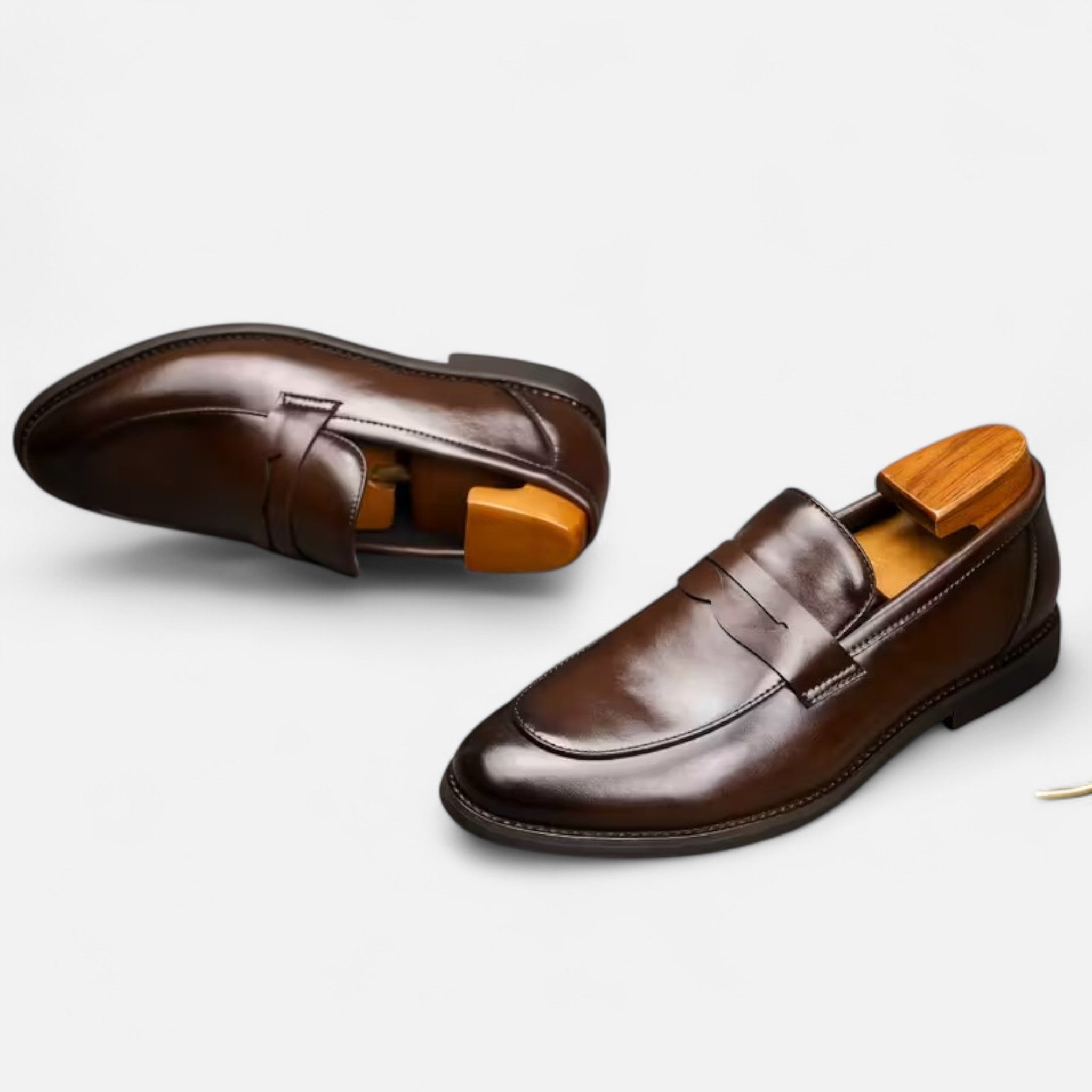 Renvieri | Mocassins en Cuir Véritable – Distinction Anglaise
