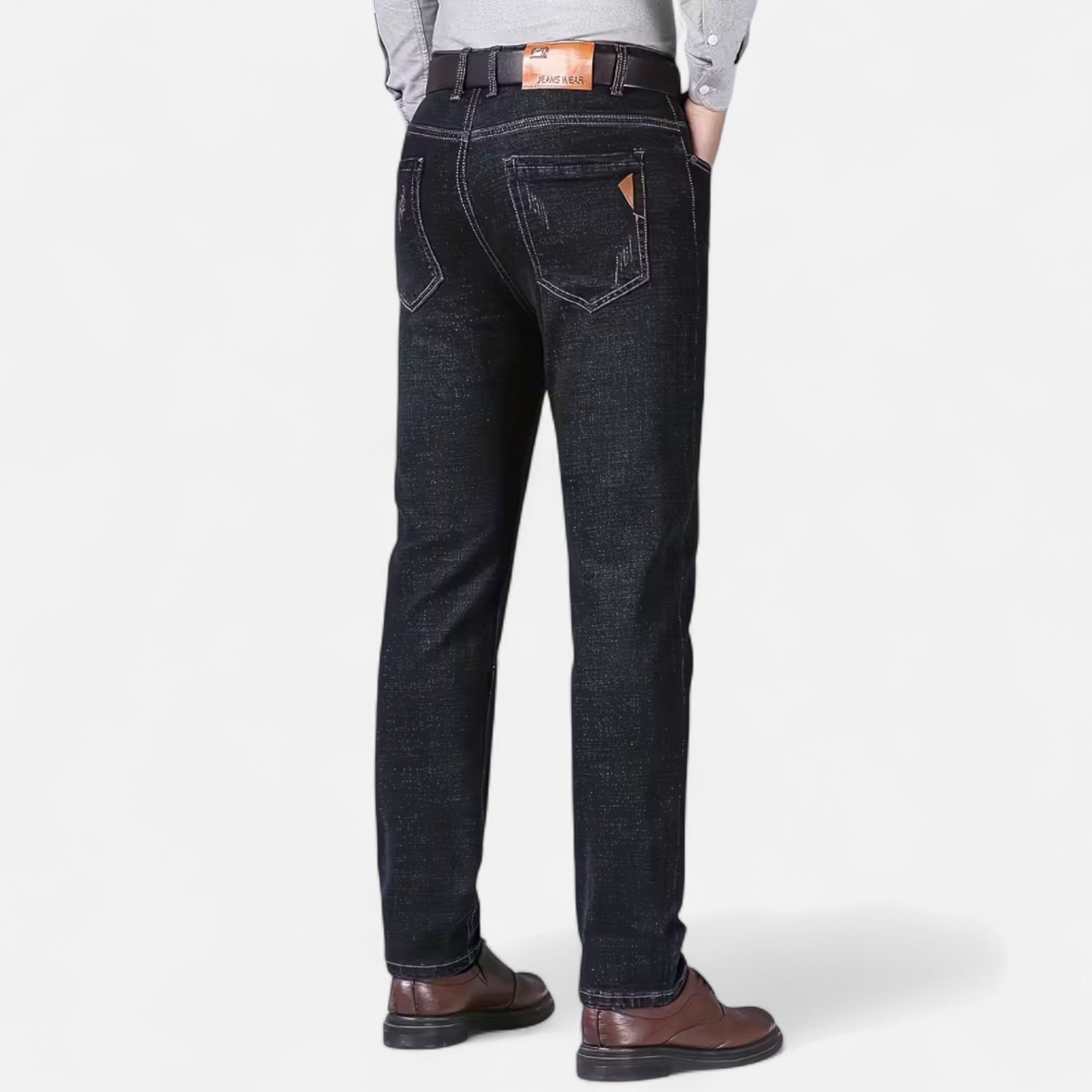 Renvieri | Jean Effet Denim – Élégance Décontractée