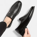 Renvieri | Mocassins à Enfiler en Cuir Fendu – Allure Distinguée