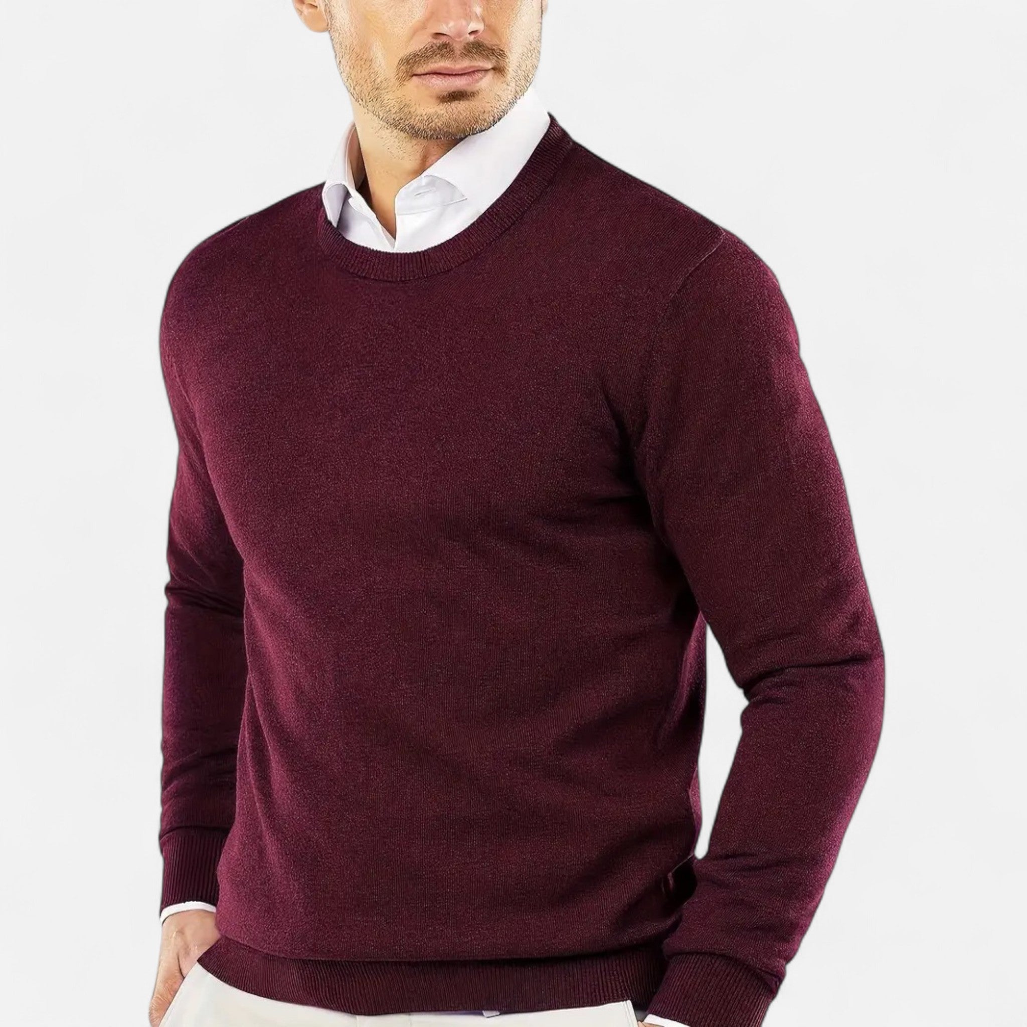 Renvieri | Pull Col V – Élégance Essentielle