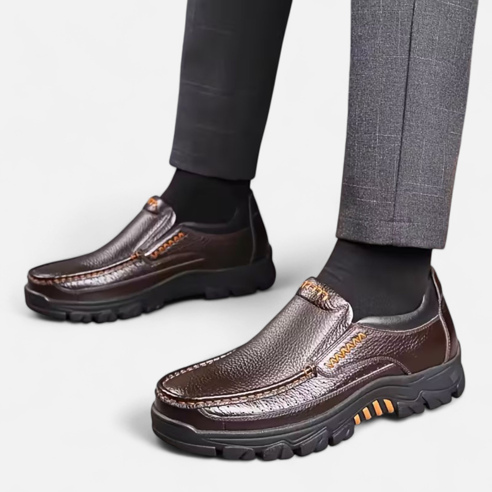 Renvieri | Mocassins en Cuir Véritable – Distinction Intemporelle