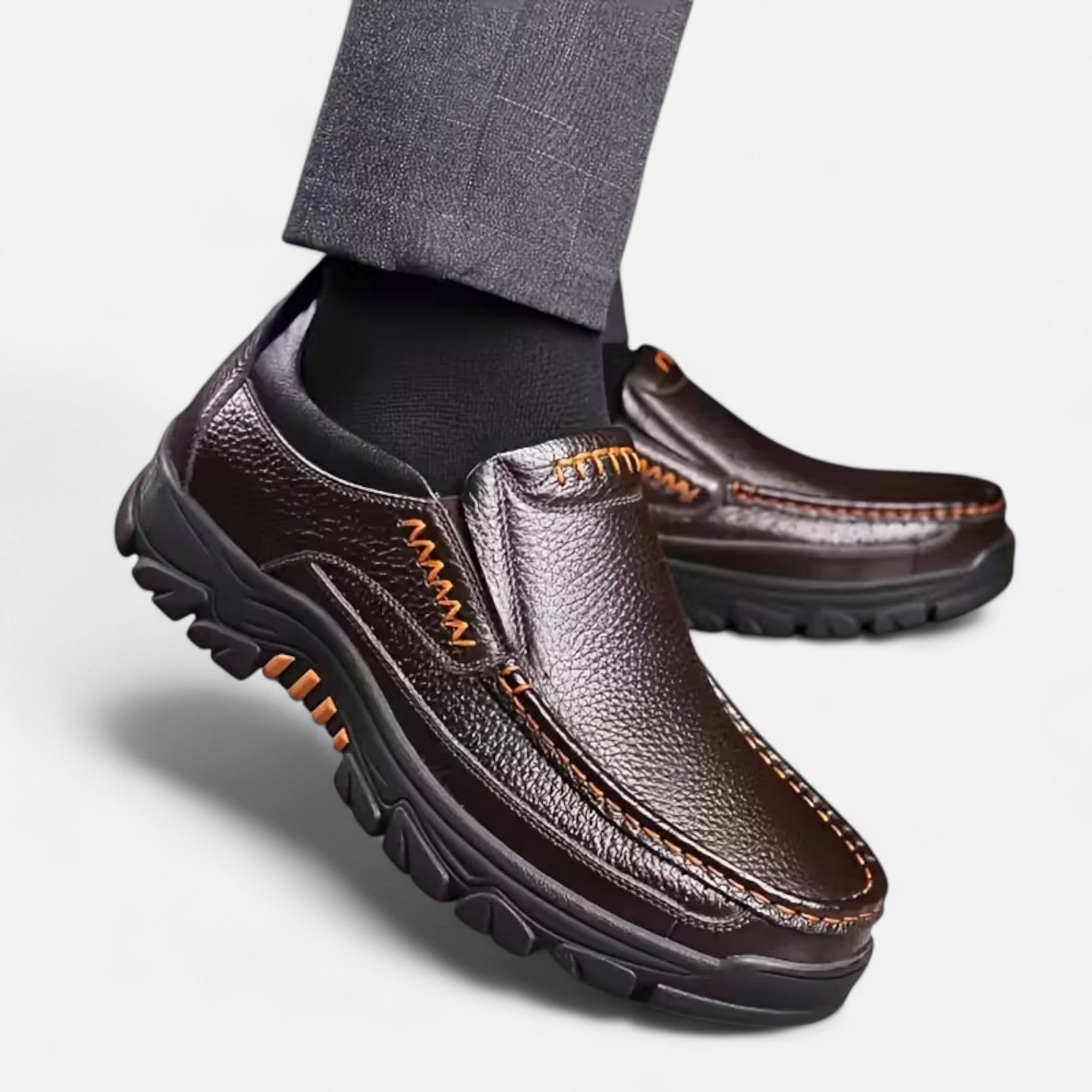 Renvieri | Mocassins en Cuir Véritable – Distinction Intemporelle