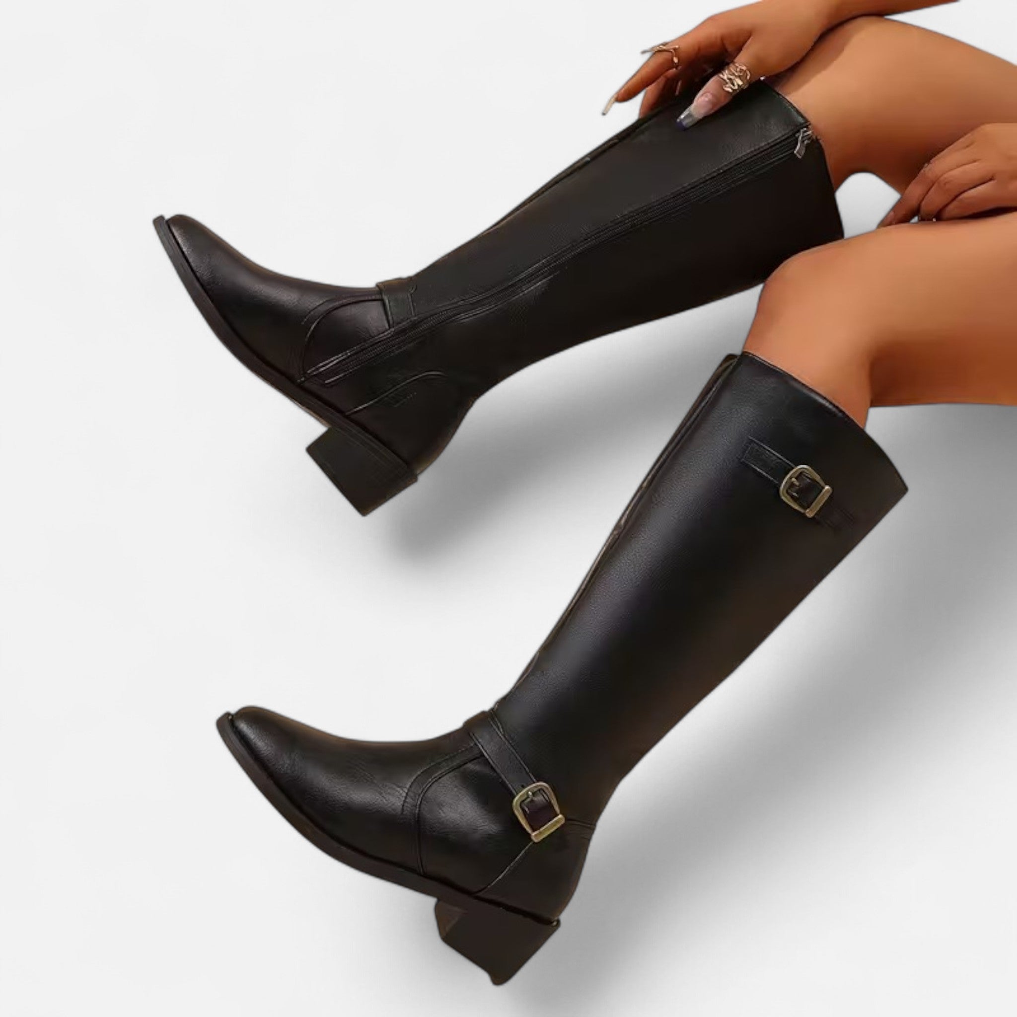 Renvieri | Bottes Cavaliers Femme – Élégance Équestre