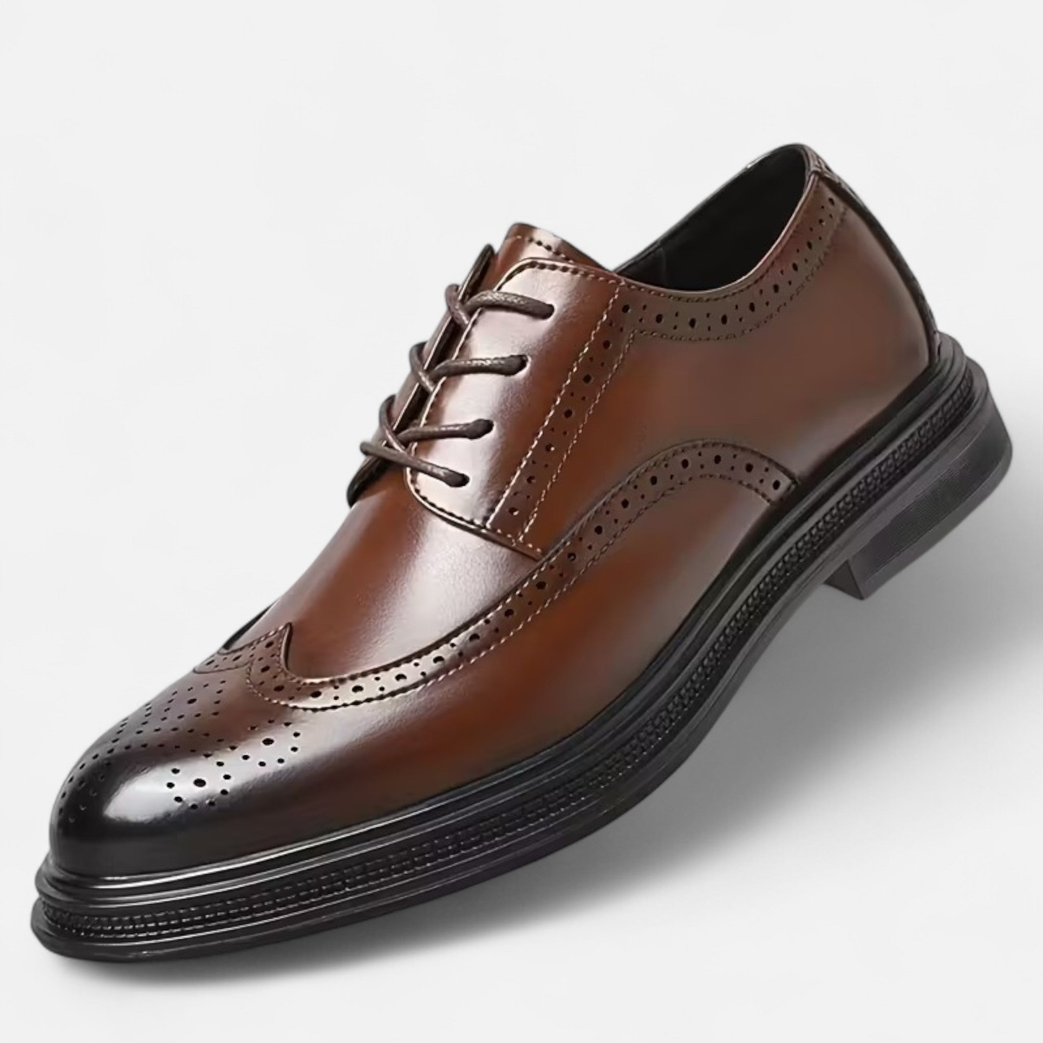 Renvieri | Richelieus en Cuir Sculpté – Héritage d’Excellence