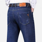 Renvieri | Jean Effet Denim – Élégance Décontractée