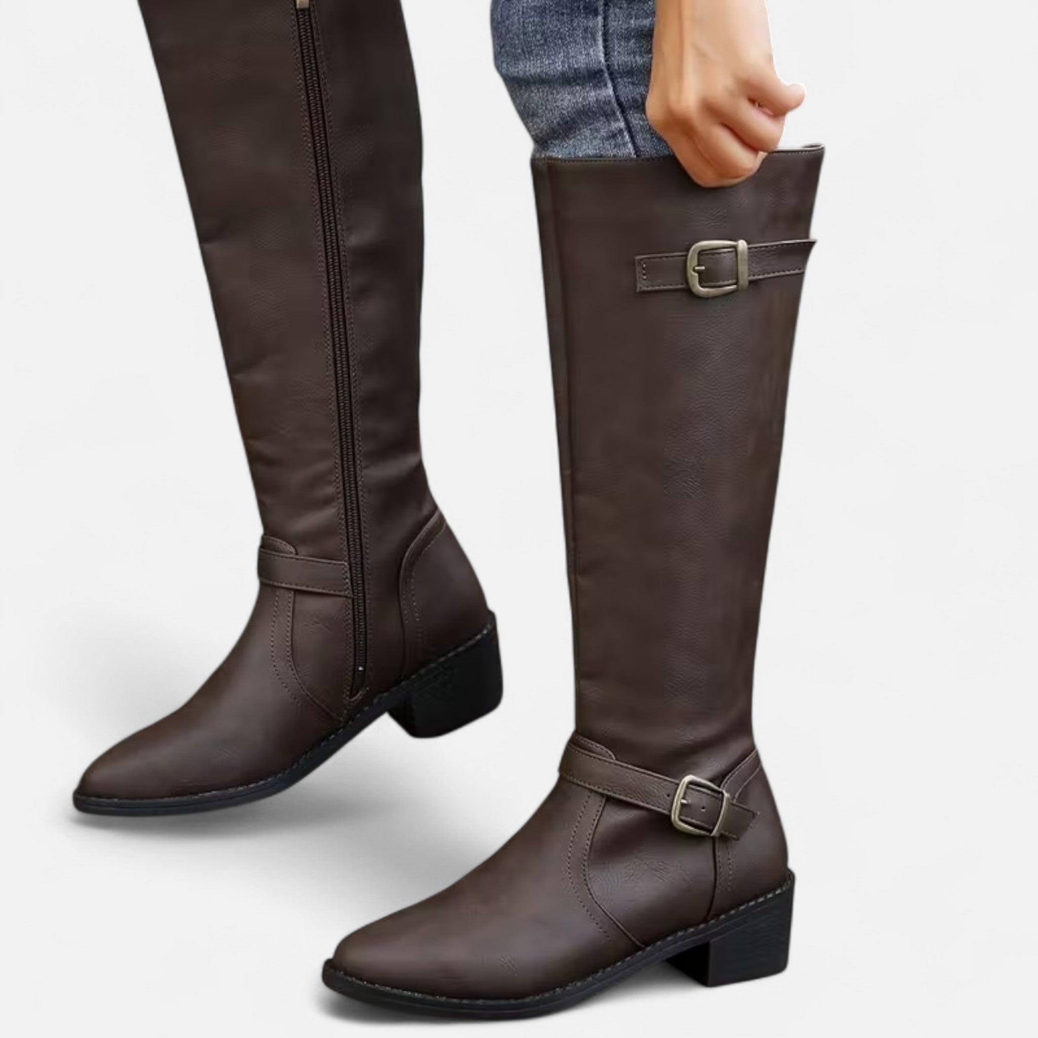 Renvieri | Bottes Cavaliers Femme – Élégance Équestre
