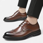 Renvieri | Richelieus en Cuir Sculpté – Héritage d’Excellence