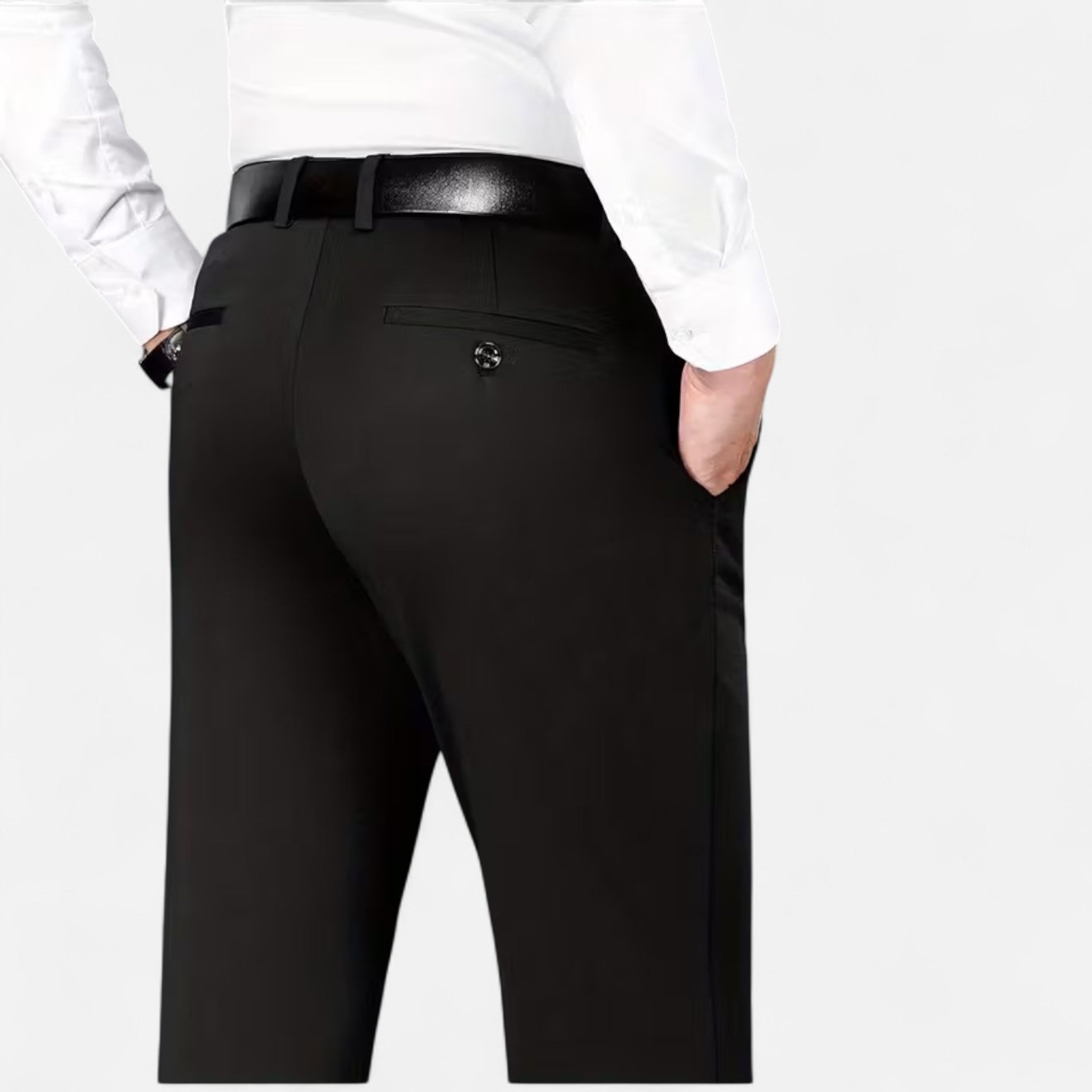 Renvieri | Pantalon de Costume Classique – Élégance Formelle