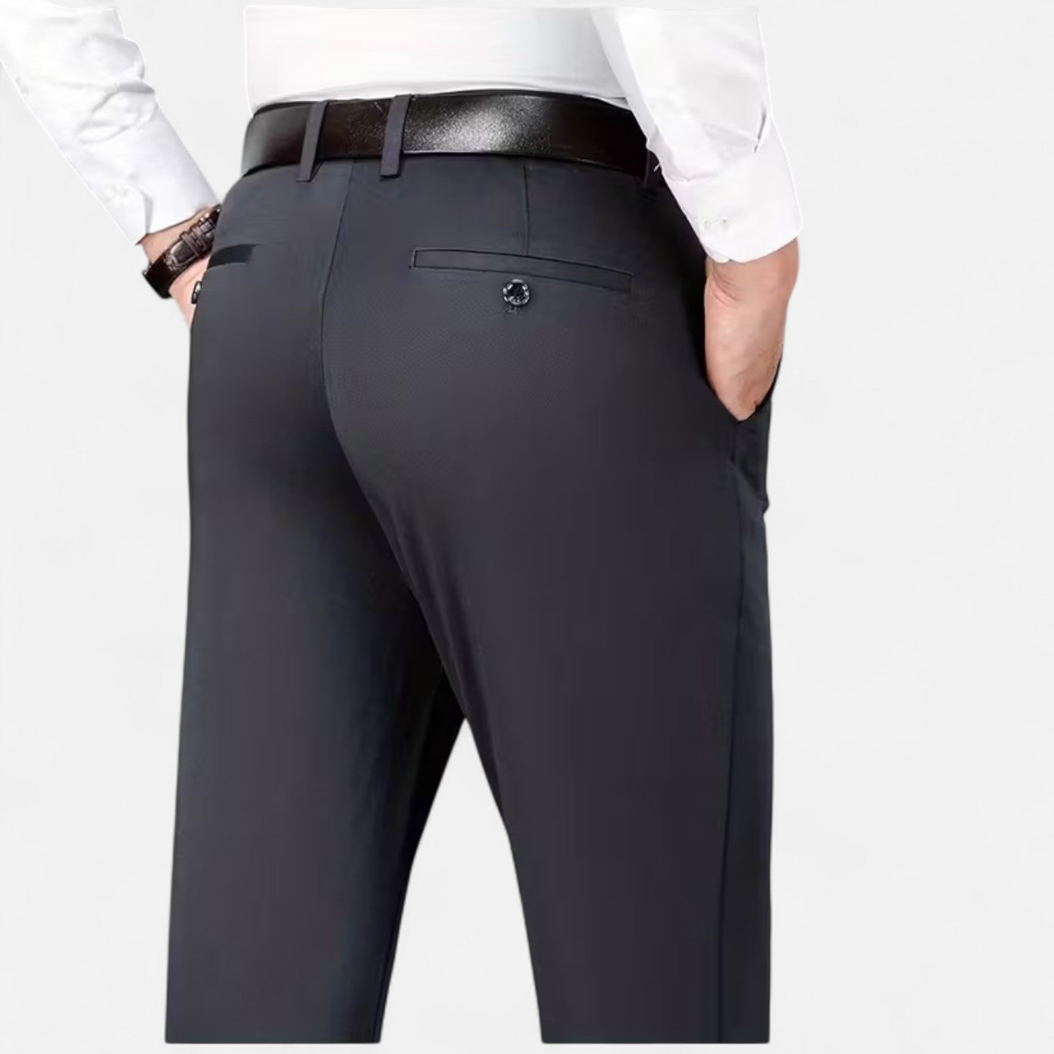 Renvieri | Pantalon de Costume Classique – Élégance Formelle